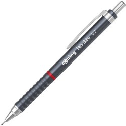 Rotring Tikky Retro Versatil Kalem 0.7 mm Metalik Gri - 1