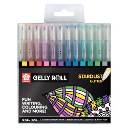 Sakura Gelly Roll Jel Mürekkepli Kalem 12 Renk Stardust Glitter Set - 2