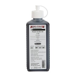 Schmincke Aero Color Akrilik Mürekkep 250 ml 702 Black - 1