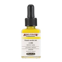 Schmincke Aero Color Akrilik Mürekkep 28 ml 202 Pimary Yellow - 1