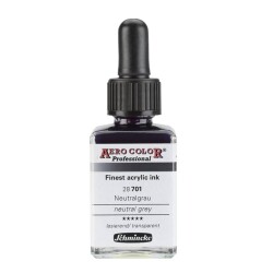 Schmincke Aero Color Akrilik Mürekkep 28 ml 701 Neutral Grey - 1