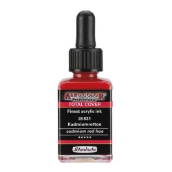 Schmincke Aero Color Akrilik Mürekkep 28 ml 831 Cadmium Red Hue - 1