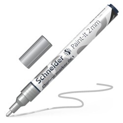 Schneider Chrome Marker Paint-It 060 Ayna Efekti Kalem 0.8 ve 2 mm Set - 5