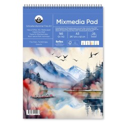 Schoellershammer Mix Media Pad Çok Amaçlı Sanatsal Defter 165 gr A3 25 yp - 1