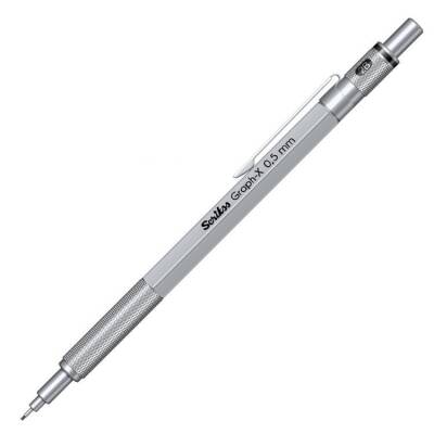 Scrikss Graph-X Versatil Kalem 0.5mm SATEN GRİ - 1