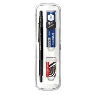 Scrikss Graph-X Versatil Kalem 3'lü Set 0.7mm MAT SİYAH - 1