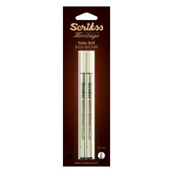 Scrikss Heritage Roller Refil 1.0mm Siyah 2'li Blister - 1