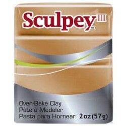 Sculpey III Polimer Kil 57 gr 1107 Copper (Bakır) - 1