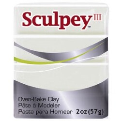 Sculpey III Polimer Kil 57 gr 1113 Glow In The Dark (Karanlıkta Parlayan) - 1