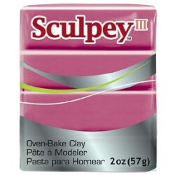 Sculpey III Polimer Kil 57 gr 1142 Candy Pink (Candy Pembe) - 1