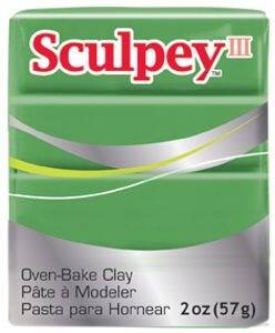 Sculpey III Polimer Kil 57 gr 1628 Spring Bean (Fasülye Rengi) - 1