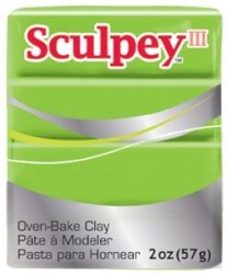 Sculpey III Polimer Kil 57 gr 1629 Granny Smith - 1