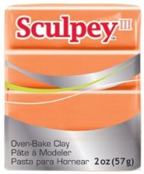 Sculpey III Polimer Kil 57 gr 1634 Just Orange (Portakal Rengi) - 1