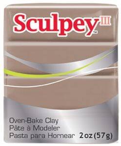 Sculpey III Polimer Kil 57 gr 1657 Hazelnut (Fındık) - 1