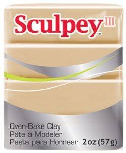 Sculpey III Polimer Kil 57 gr 301 Tan (Sarımsı Kahve) - 1