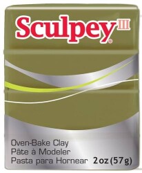 Sculpey III Polimer Kil 57 gr 360 Camouflage (Kamuflaj) - 1