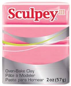 Sculpey III Polimer Kil 57 gr 503 Hot Pink (Sıcak Pembe) - 1