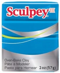 Sculpey III Polimer Kil 57 gr 505 Turquoise (Turkuaz) - 1