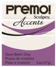 Sculpey Premo Accents Polimer Kil 57 gr 5101 Pearl - 1