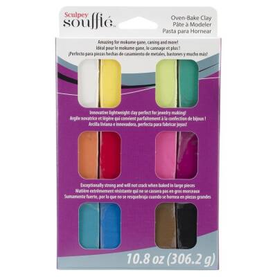 Sculpey Souffle Polimer Kil Seti 12 Renk x 25,5 gr. - 1