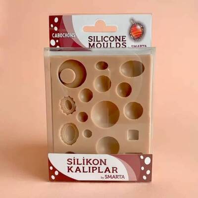 Smarta Silikon Kalıp Kabakonlar - Cabochons SK1013001 - 1