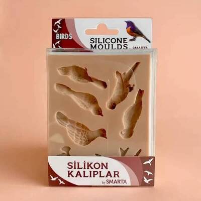 Smarta Silikon Kalıp Kuşlar - Birds SK1013014 - 1