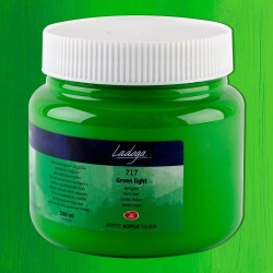 St. Petersburg Ladoga Akrilik Boya 500 ml 717 Green Light - 1