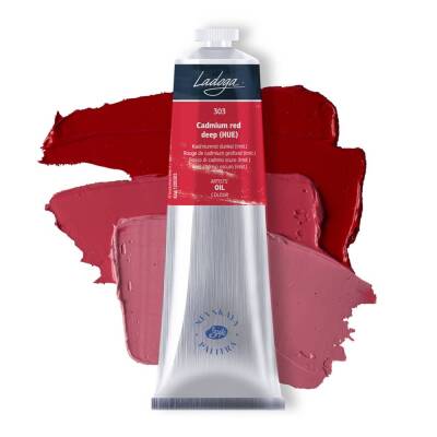 St. Petersburg Ladoga Yağlı Boya 120 ml 303 Cadmium Red Deep (Hue) - 1