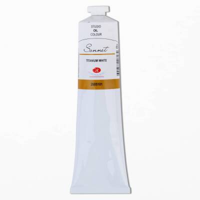 St. Petersburg Sonnet Yağlı Boya 120 ml 101 Titanium White - 1