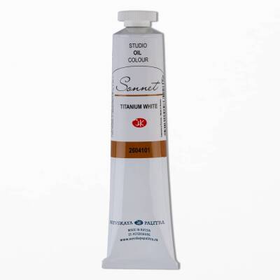 St. Petersburg Sonnet Yağlı Boya 46 ml 101 Titanium White - 1