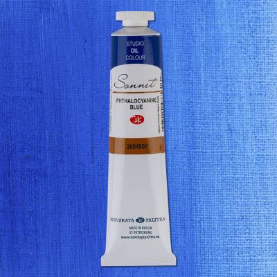 St. Petersburg Sonnet Yağlı Boya 46 ml 500 Phthalocyanine Blue - 1