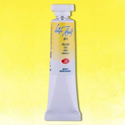 St. Petersburg White Nights Tüp Sulu Boya 10 ml. 211 Yellow - 1