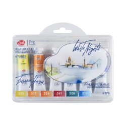 St. Petersburg White Nights Tüp Sulu Boya Autumn Palette 6 Renk x 10 ml 191392108 - 1