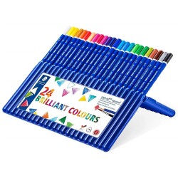 Staedtler Ergosoft Aquarell Boya Kalemi 24 Renk Plastik Kutu - 1