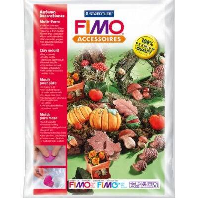 Staedtler Fimo Clay Mould Şekillendirme Kalıbı AUTUMN DECORATIONS - 1