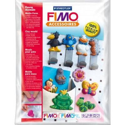 Staedtler Fimo Clay Mould Şekillendirme Kalıbı FUNNY ANIMALS - 1