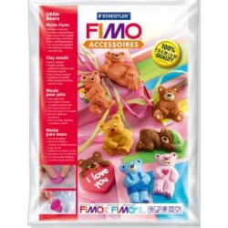 Staedtler Fimo Clay Mould Şekillendirme Kalıbı LITTLE BEARS - 1