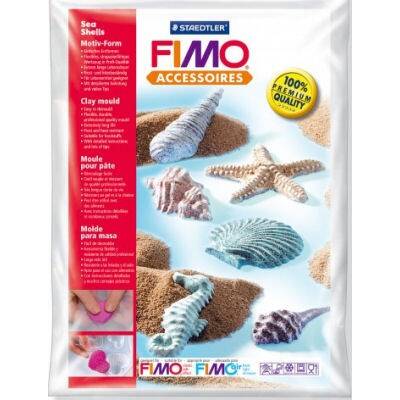 Staedtler Fimo Clay Mould Şekillendirme Kalıbı SEA SHELLS - 1