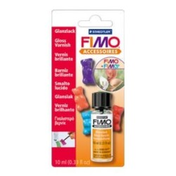 Staedtler Fimo Gloss Varnish Su Bazlı Parlak Vernik 10 ml. Fırçalı Kapak - 1