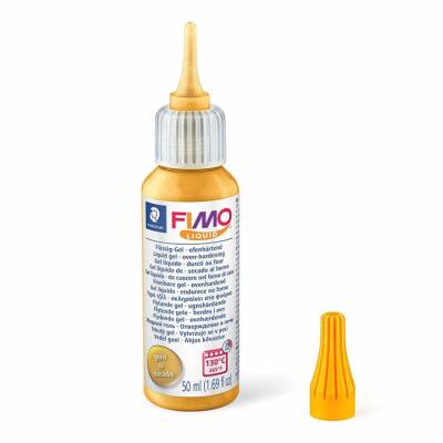 Staedtler Fimo Liquid Deco Gel Altın 50 ml. - 1