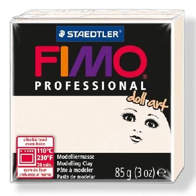 Staedtler Fimo Professional Doll Art Polimer Kil 85 gr. 03 Porselen - 1