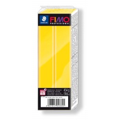 Staedtler Fimo Professional Polimer Kil 454 gr. 100 Doğal Sarı - 1