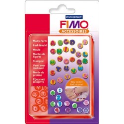 Staedtler Fimo Push Mould Esnek Kalıp HARFLER VE SAYILAR - 1