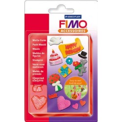 Staedtler Fimo Push Mould Esnek Kalıp PARTİ ZAMANI - 1