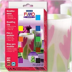 Staedtler Fimo Soft 12 Renk x 25 gr. Renk Seti - 1