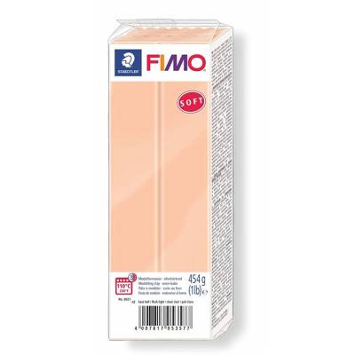 Staedtler Fimo Soft Polimer Kil 454 gr. 43 Açık Ten Rengi - 1