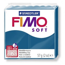 Staedtler Fimo Soft Polimer Kil 57 gr 31 Calypso Mavi - 1