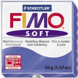 Staedtler Fimo Soft Polimer Kil 57 gr 33 Brilliant Blue - 1