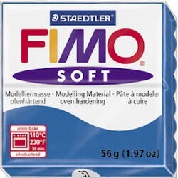 Staedtler Fimo Soft Polimer Kil 57 gr 37 Pacific Blue - 1