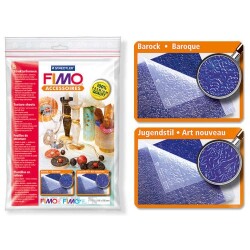 Staedtler Fimo Texture Sheets Doku Kalıpları BAROQUE / ART DECO - 1